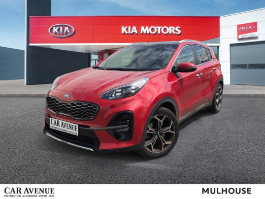 Occasion KIA Sportage Crdi 136 Mhev Gt line premium Bvm6 Jbl Toit ouvr Hayon élec Caméra 360° Garantie 02/2028 2021 Rouge Rubis 27 989 € à Mulhouse