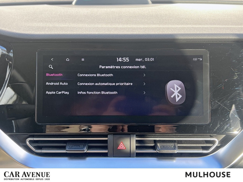 Occasion KIA e-Niro Active 204 Caméra GPS Régul Adaptatif Garantie 01/2029 2022 Blanc Nacre 24700 € à Mulhouse
