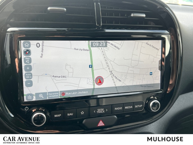 Used KIA e-Soul Design 204 Caméra GPS CarPlay Régul Adapt Garantie 01/28 2021 Noir/toit rouge € 27500 in Mulhouse