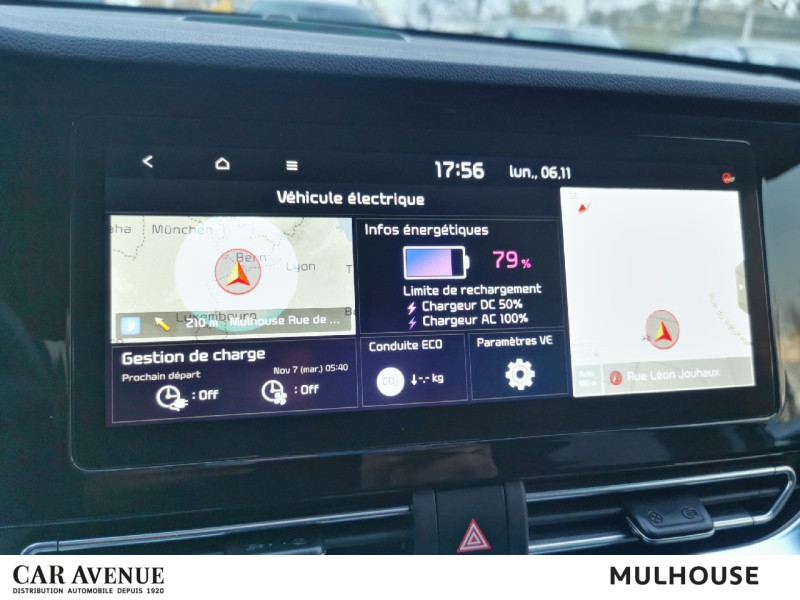 Occasion KIA e-Niro Design 64kw 204 Caméra GPS CarPlay Sièges élec Garantie 06/28 2021 Agt interstellar grey 22500 € à Mulhouse