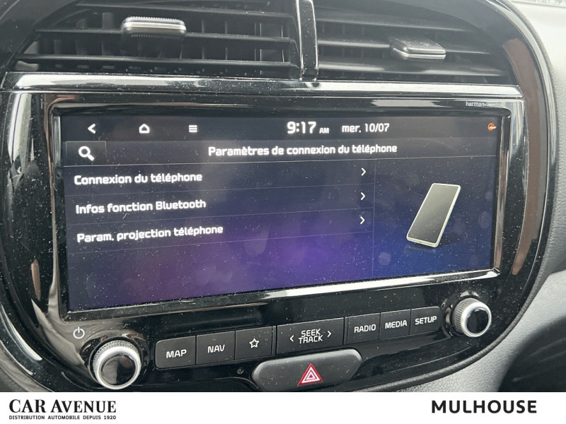 Occasion KIA e-Soul e-Design 204 Gps Caméra Carplay Garantie 06/2027 2020 Blanc Nacré 22500 € à Mulhouse