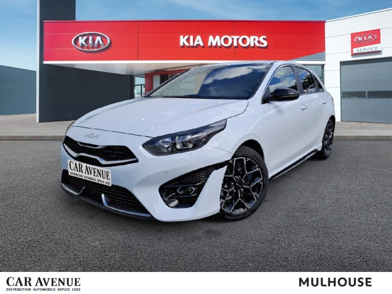 Occasion KIA Ceed 100 GT Line Caméra GPS CarPlay Garantie 05/31 2024 Blanc Sensation nacré 25990 € à Mulhouse