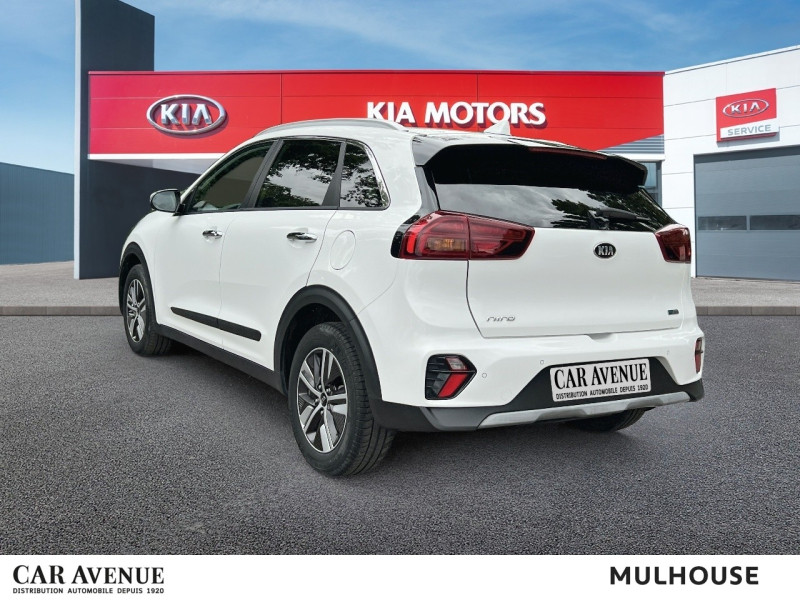 Occasion KIA Niro Hybride 141 Active DCT6 Caméra CarPlay Garantie 12mois 2021 Blanc 18490 € à Mulhouse