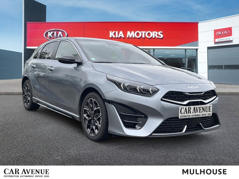 Occasion KIA Ceed 1.6 CRDI 136ch MHEV GT Line Premium Garantie 09/30 LED Sièges et volant chauffants 2023 Gris Perle métallisé 27490 € à Mulhouse