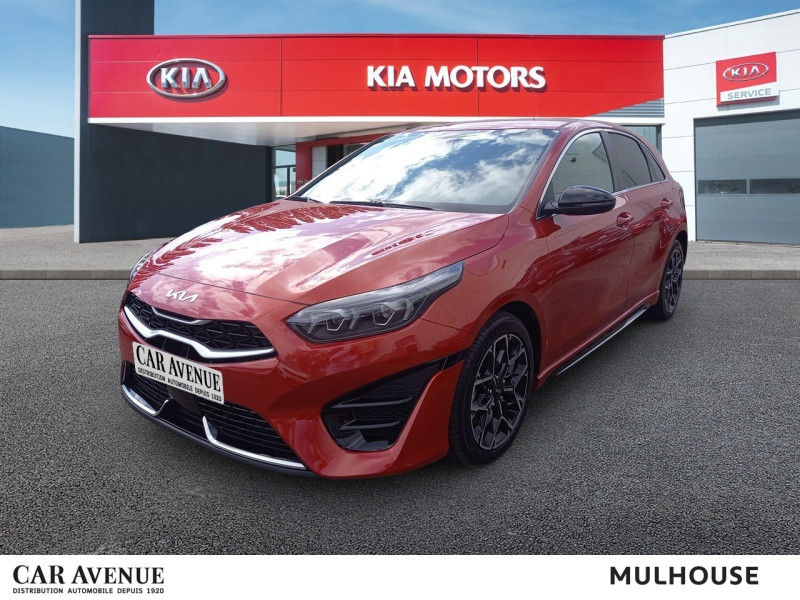 Occasion KIA Ceed 1.6 CRDI 136ch MHEV GT Line Premium Garantie 10/30 LED Caméra Nav Apple Car Play Android Auto 2023 Rouge Rubis métallisé 27490 € à Mulhouse