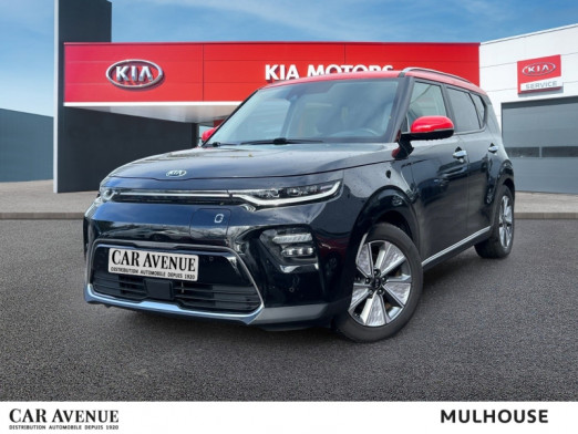 Occasion KIA e-Soul Design 204 Caméra GPS CarPlay Régul Adapt Garantie 01/28 2021 Noir/toit rouge 22 490 € à Mulhouse