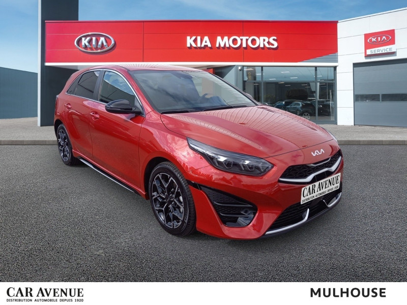 Occasion KIA Ceed 1.6 CRDI 136ch MHEV GT Line Premium Garantie 10/30 LED Caméra Nav Apple Car Play Android Auto 2023 Rouge Rubis métallisé 27490 € à Mulhouse