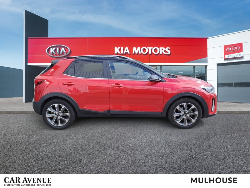 Used KIA Stonic 100 Launch Edition iBVM6 Caméra Clim Auto Garantie 12 mois 2020 Rouge Grenadine métallisé / Toit Noir € 15990 in Mulhouse