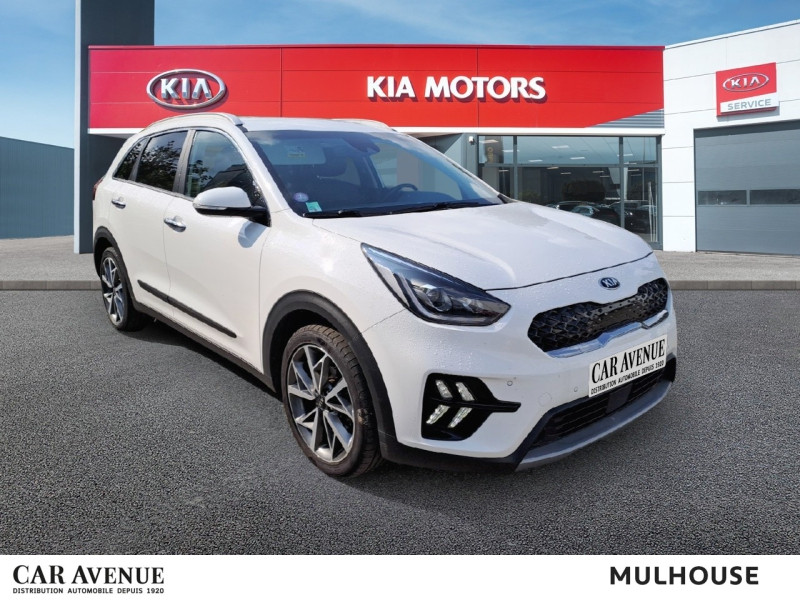 Used KIA Niro 141 Hybride Design DCT6 Caméra GPS Garantie 10/27 2020 Blanc Celeste € 20490 in Mulhouse