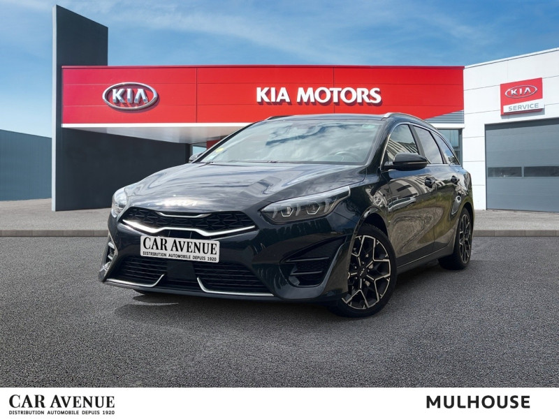 Used KIA Ceed SW 1.6 CRDI 136ch MHEV GT Line Premium CLIM GPS GARANTIE 08-2030 2023 Noir Basalte métallisé € 28490 in Mulhouse