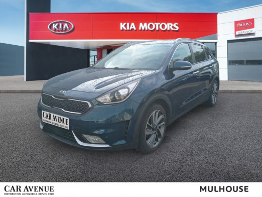 Occasion KIA Niro Hybride 141 Premium DCT6 Caméra GPS Garantie 12 mois 2017 Bleu Lagon métallisé 18 990 € à Mulhouse