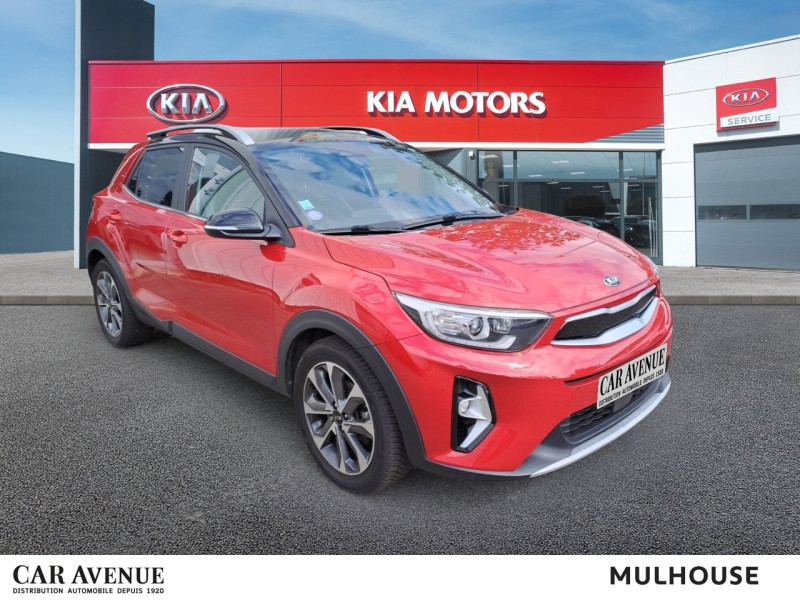 Used KIA Stonic 100 Launch Edition iBVM6 Caméra Clim Auto Garantie 12 mois 2020 Rouge Grenadine métallisé / Toit Noir € 15990 in Mulhouse