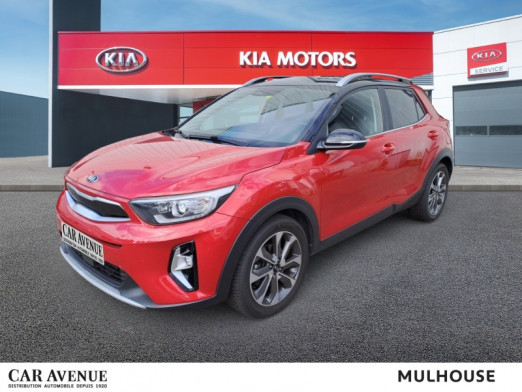 Used KIA Stonic 100 Launch Edition iBVM6 Caméra Clim Auto Garantie 12 mois 2020 Rouge Grenadine métallisé / Toit Noir € 15,900 in Mulhouse