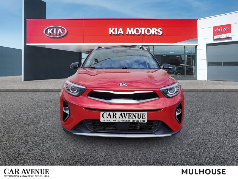 Used KIA Stonic 100 Launch Edition iBVM6 Caméra Clim Auto Garantie 12 mois 2020 Rouge Grenadine métallisé / Toit Noir € 15990 in Mulhouse