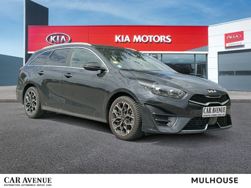 Used KIA Ceed SW 1.6 CRDI 136ch MHEV GT Line Premium CLIM GPS GARANTIE 08-2030 2023 Noir Basalte métallisé € 28490 in Mulhouse