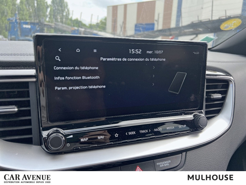 Used KIA Ceed SW 1.6 CRDI 136ch MHEV GT Line Premium CLIM GPS GARANTIE 08-2030 2023 Noir Basalte métallisé € 28490 in Mulhouse