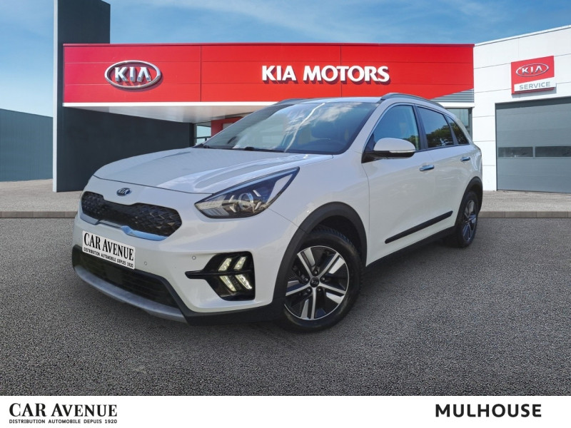 Occasion KIA Niro Hybride Active DCT6 Caméra Attelage GPS Garantie 11/26 2019 Snow white 17490 € à Mulhouse