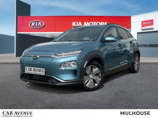 Used HYUNDAI Kona Electric 136ch Creative ATH GPS AFIL Caméra Garantie Constructeur 05/25 2020 Bleu € 18,290 in Mulhouse