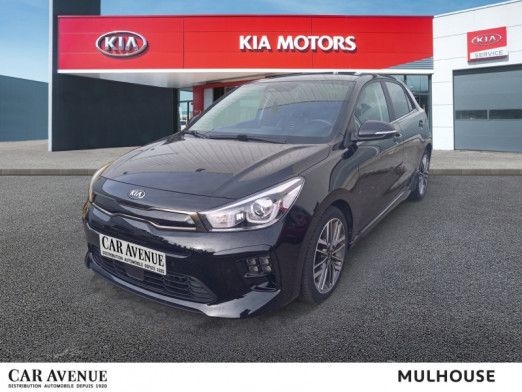 Occasion KIA Rio 120ch MHEV GT-Line Premium DCT7 Clim Caméra CarPlay Régul GARANTIE  02-2028 2021 Noir Ebène métallisé 15 990 € à Mulhouse