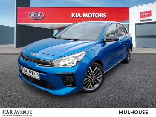 Occasion KIA Rio 120 GT-Line Premium iBVM6 Caméra GPS Carplay Garantie 11/28 2021 Bleu Azur métallisé 17 990 € à Mulhouse