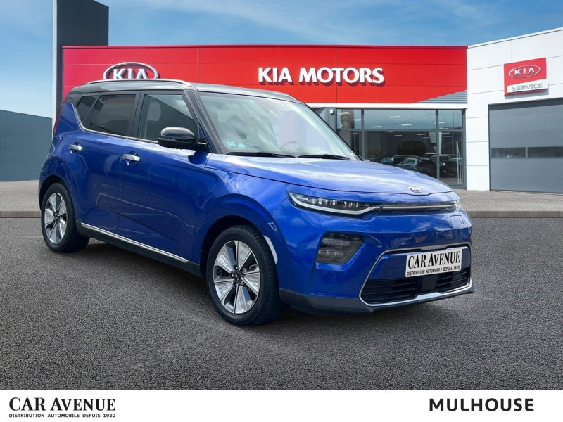 Used KIA e-Soul e-Design 204 Gps Carplay Caméra Garantie 06/26 2019 Bleu Neptune métal+Toit Noir Abyssinie € 16990 in Mulhouse