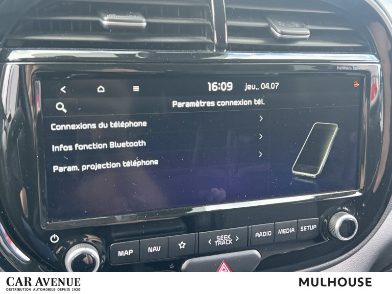 Used KIA e-Soul e-Design 204 Gps Carplay Caméra Garantie 06/26 2019 Bleu Neptune métal+Toit Noir Abyssinie € 16990 in Mulhouse