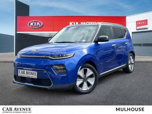 Occasion KIA e-Soul e-Design 204 Gps Carplay Caméra Garantie 06/26 2019 Bleu Neptune métal+Toit Noir Abyssinie 15 990 € à Mulhouse