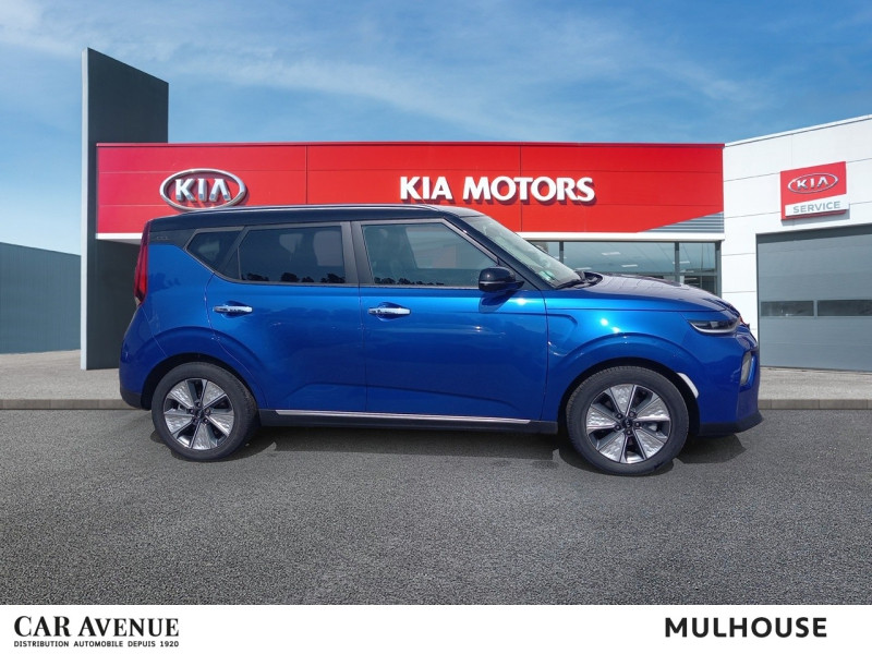 Used KIA e-Soul Design 204 Volant et Sièges chauffants Garantie 05/27 2020 Bleu Neptune métal+Toit Noir Abyssinie € 19490 in Mulhouse