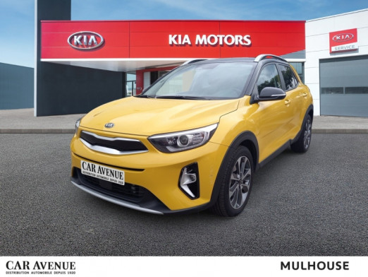 Used KIA Stonic 1.0 T-GDi 120ch MHEV GT Line DCT7 Garantie 12 mois Cam Recul GPS 2020 Jaune Impérial métallisé / Toit Noir € 19,490 in Mulhouse