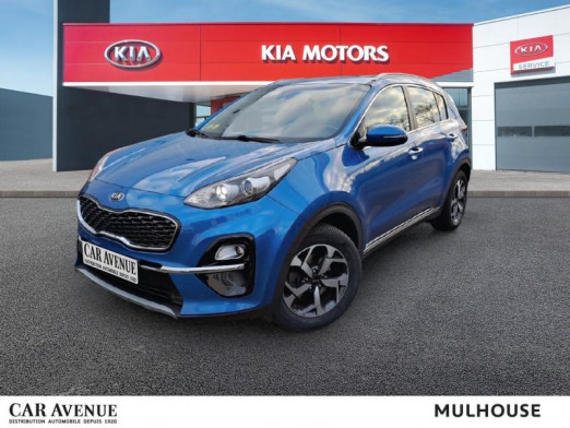 Occasion KIA Sportage 115 Design Caméra GPS CarPlay Garantie 06/26 2019 Bleu Galaxie 17 990 € à Mulhouse