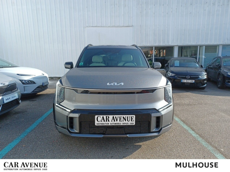 Occasion KIA EV9 385 GT-Line 4WD 1ere main Gps Caméra ACC Full Leds 6pl 2023 Gris Opale métallisé 61900 € à Mulhouse