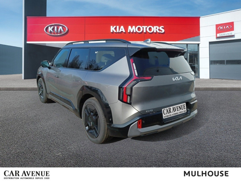 Occasion KIA EV9 385 GT-Line 4WD 1ere main Gps Caméra ACC Full Leds 6pl 2023 Gris Opale métallisé 61900 € à Mulhouse