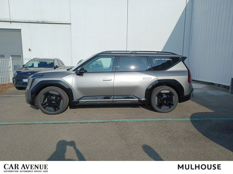 Occasion KIA EV9 385 GT-Line 4WD 1ere main Gps Caméra ACC Full Leds 6pl 2023 Gris Opale métallisé 61900 € à Mulhouse