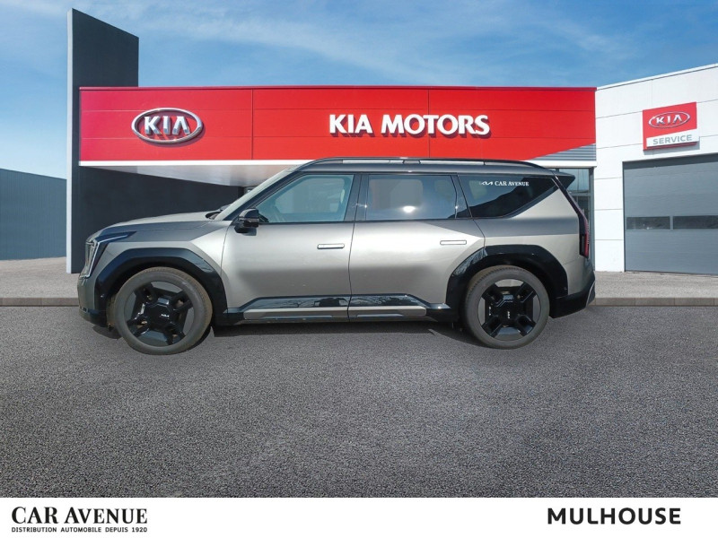 Occasion KIA EV9 385 GT-Line 4WD 1ere main Gps Caméra ACC Full Leds 6pl 2023 Gris Opale métallisé 61900 € à Mulhouse