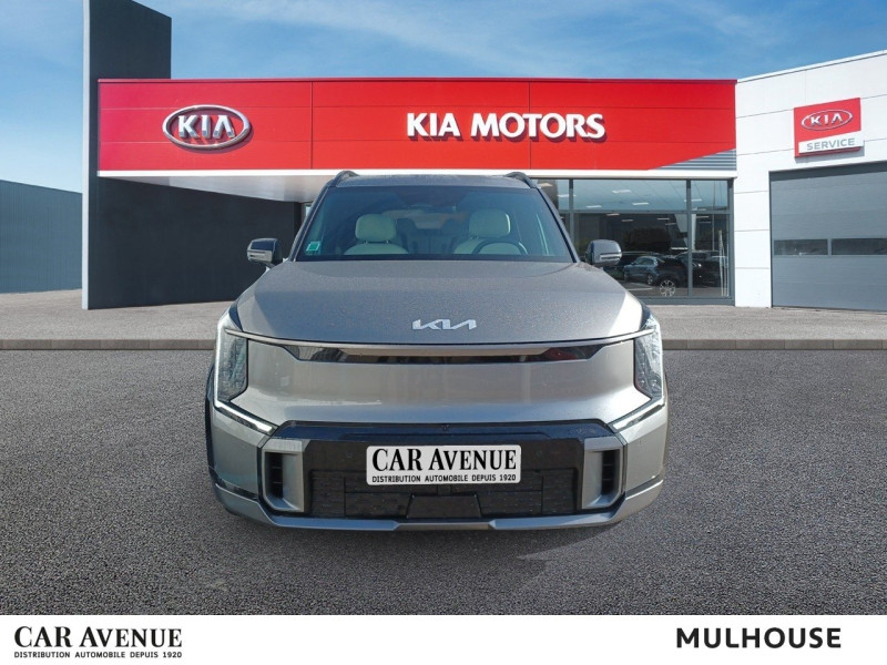 Occasion KIA EV9 385 GT-Line 4WD 1ere main Gps Caméra ACC Full Leds 6pl 2023 Gris Opale métallisé 61900 € à Mulhouse