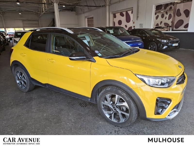 Occasion KIA Stonic 1.0 T-GDi 100ch GT Line garantie 06-2028 2021 Jaune Impérial métallisé / Toit Noir 15490 € à Mulhouse