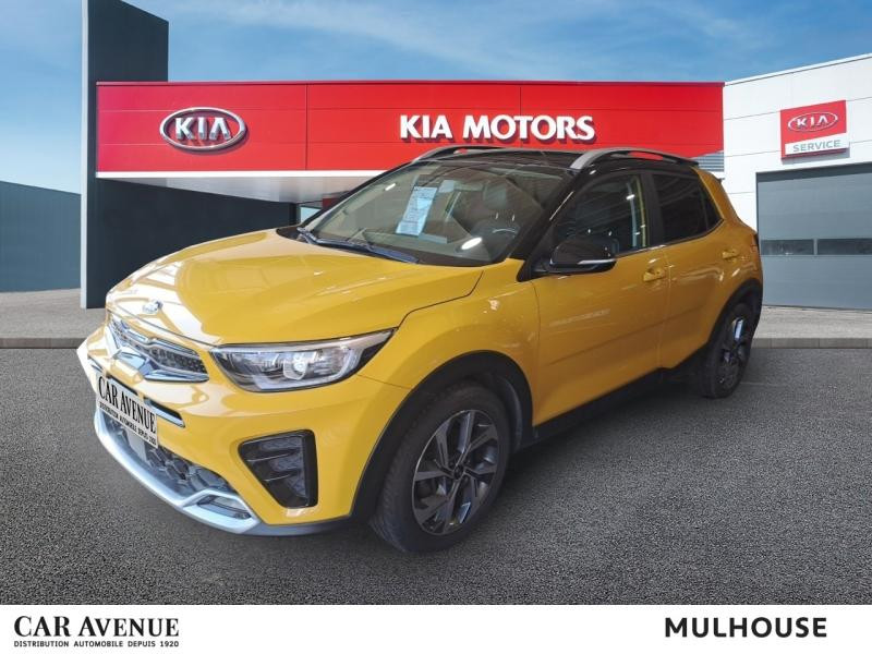 Occasion KIA Stonic 1.0 T-GDi 100ch GT Line garantie 06-2028 2021 Jaune Impérial métallisé / Toit Noir 15490 € à Mulhouse