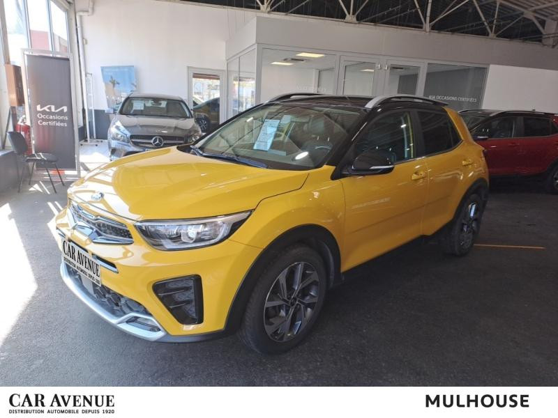 Occasion KIA Stonic 1.0 T-GDi 100ch GT Line garantie 06-2028 2021 Jaune Impérial métallisé / Toit Noir 15490 € à Mulhouse
