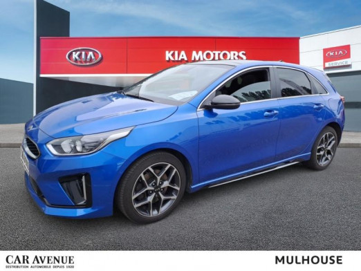 Occasion KIA Ceed 1.5 T-GDI 160ch GT Line GARANTIE 12 MOIS 2021 Bleu Fusion métallisé 18 290 € à Mulhouse