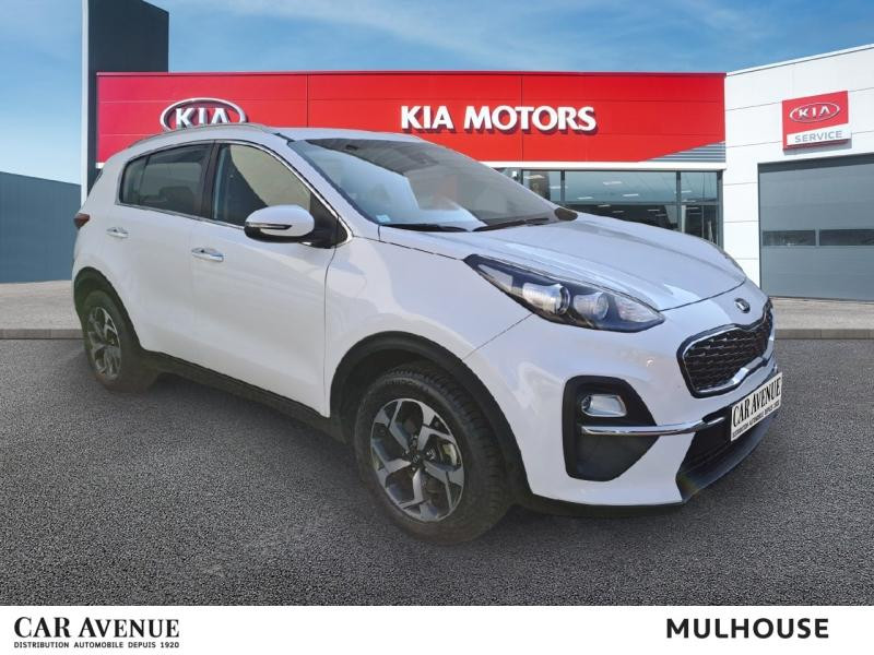 Occasion KIA Sportage 1.6 CRDi 115ch MHEV Active 4x2 GARANTIE 12 MOIS 2021 Blanc 19490 € à Mulhouse