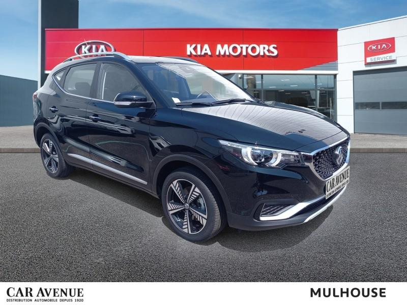 Used MG MOTOR ZS EV 143ch Luxury Garantie 1an TO LED Sièges elec CarPlay 2021 Pebble Black métallisée € 16490 in Mulhouse