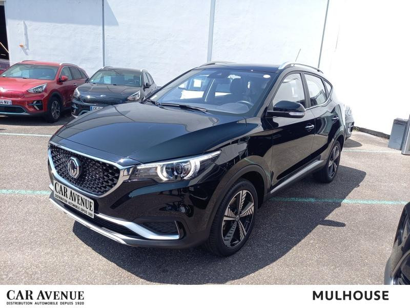 Used MG MOTOR ZS EV 143ch Luxury Garantie 1an TO LED Sièges elec CarPlay 2021 Pebble Black métallisée € 16490 in Mulhouse