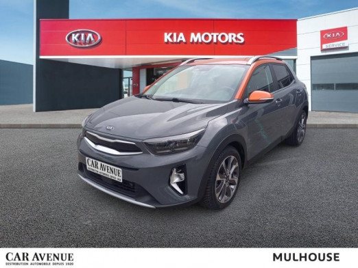Used KIA Stonic 1.0 T-GDi 120ch MHEV GT Line Premium DCT7 Garantie 1an CarPlay Sièges et volant chauffants 2021 Gris Magnétique métallisé / Toit Rouge € 16,990 in Mulhouse