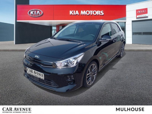 Used KIA Rio 1.0 T-GDI 120ch MHEV GT-Line Premium DCT7 Garantie 1an Caméra CarPlay 2021 Noir Ebène métallisé € 16,990 in Mulhouse