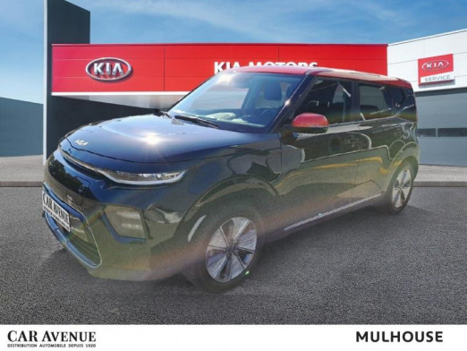 Occasion KIA e-Soul Active 204ch Garantie 07/29 LED Caméra CarPlay Régul adaptatif 2022 Noir Abyssinie métal+Toit Rouge Inferno 17 490 € à Mulhouse