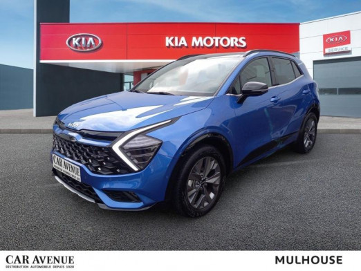 Used KIA Sportage 1.6 T-GDi 230ch HEV  GT-Line Premium BVA6 4x2 Garantie 03/29 TOP CarPLay Caméra 360 SSIèges 2022 Bleu Fusion métallisé/Toit noir € 32,990 in Mulhouse