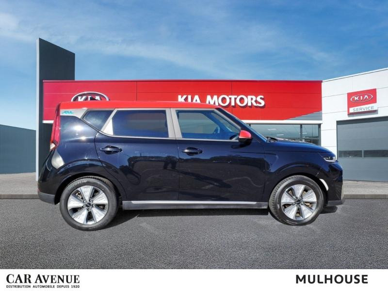 Occasion KIA e-Soul Active 204ch Garantie 07/29 LED Caméra CarPlay Régul adaptatif 2022 Noir Abyssinie métal+Toit Rouge Inferno 17490 € à Mulhouse