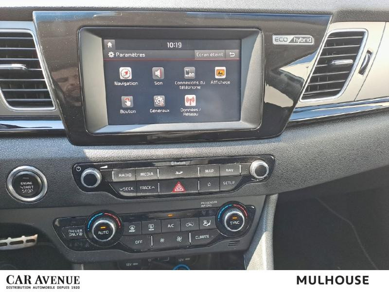 Used KIA Niro 1.6 GDi 141 Design DCT6 GARANTIE 12 MOIS 2019 Snow white pearl € 17990 in Mulhouse