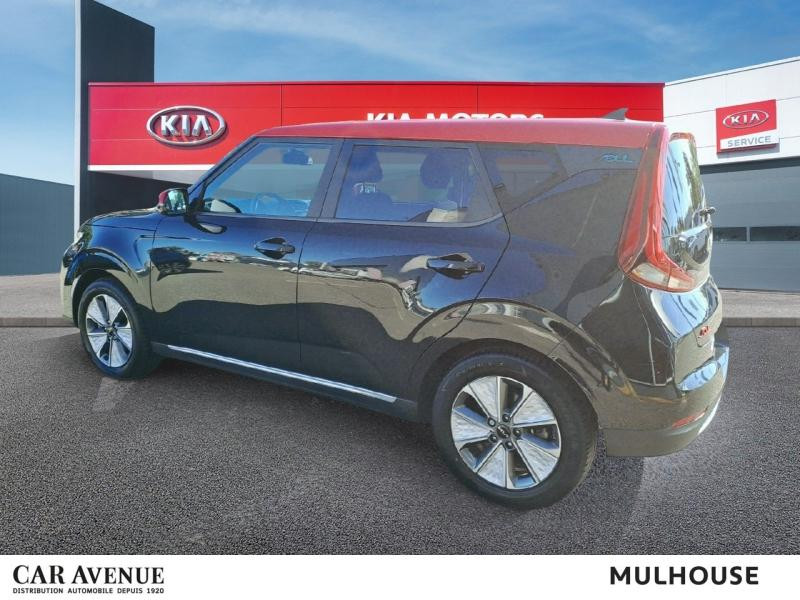 Occasion KIA e-Soul Active 204ch Garantie 07/29 LED Caméra CarPlay Régul adaptatif 2022 Noir Abyssinie métal+Toit Rouge Inferno 17490 € à Mulhouse