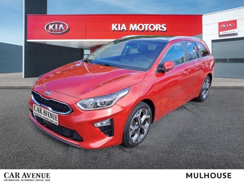 Occasion KIA Ceed SW 1.6 CRDI 136ch Edition One Garantie 1an GPS Caméra 2018 Rouge Rubis métallisé 14490 € à Mulhouse